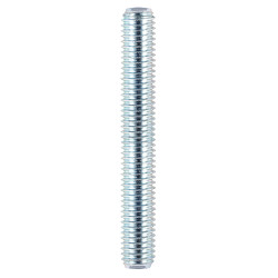 TIMCO Threaded Bar Rod - M16 x 1000mm - Zinc Plated - Pack of 10