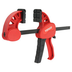 TIMCO 6"/150mm Mini Quick Change Bar Clamp - Pack of 2