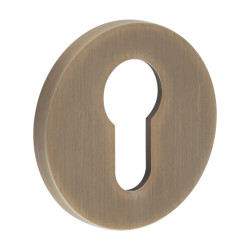 CRES by Frelan Escutcheon - 54mm Diameter - Euro - Antique Brass