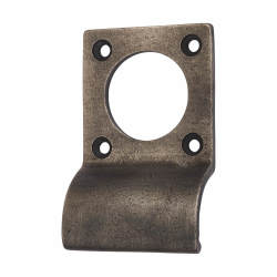 Olde Forge Rim Cylinder Pull - 81 x 50mm - Pewter