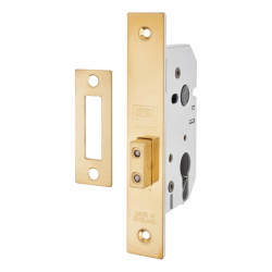 UNION 2149 Euro Profile Deadlock - 77.5mm Case - 57mm Backset - Polished Brass