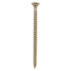 TIMCO Classic Pozi Countersunk Wood Screws - 5.0 x 80mm - Yellow Zinc - Pack of 200