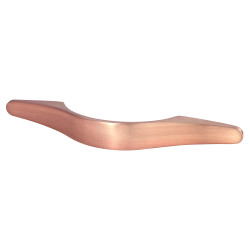 Crofts & Assinder Malvern Bow Cabinet Pull Handle - 96mm Centres - Brushed Copper