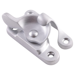 Hampstead Heavy Duty Fitch Sash Window Fastener - 65 x 23mm - Satin Chrome