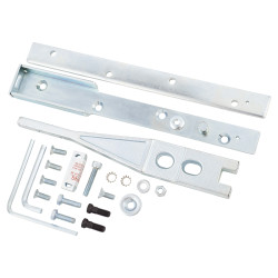 Adams Rite DC51-V Variable Concealed Transom Door Closer - End Load AFT Arm and Channel No Tag Plate