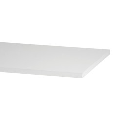 elfa Twin Slot Shelving System - White Edged Melamine Board/Shelf - 900 x 400 x 19mm - White
