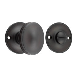 Burlington by Frelan Bathroom Turn & Release - 40mm Diameter - Dark Bronze
