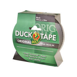 Duck Tape Original Duct Tape - 50mm x 50m - Black