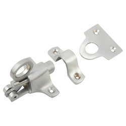 Fanlight Catch - Satin Chrome