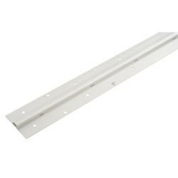 Norsound Continuous Piano Hinge - 2100 x 87 x 2.5mm - Aluminium