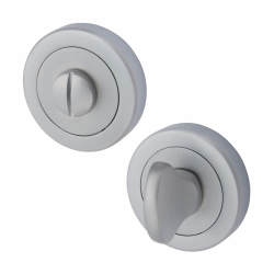 Hampstead Bathroom Turn & Release - 48mm Diameter - Satin Chrome