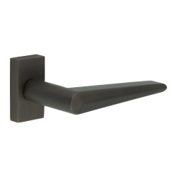 CRES by Frelan CR-107 uPVC Multipoint Door Handle on Rectangular Rose - Dark Bronze