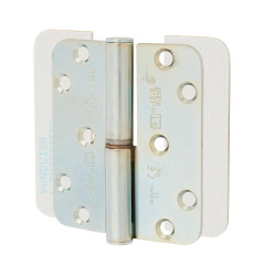 Vanquish Interdens Intumescent Hinge Pads For FD30 & FD60 - Radius - 100 x 36 x 1mm - Pack of 6