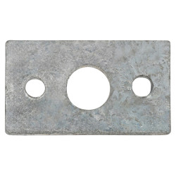 Spare Keep - Flat - For 11mm Gate Bolt - Zinc Plated