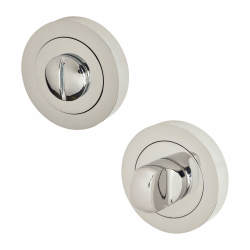 Touchpoint Bathroom Turn & Release - 50mm Diameter - Polished Chrome