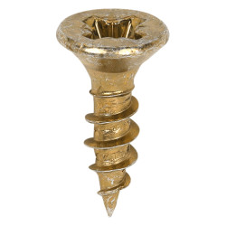 TIMCO Classic Pozi Countersunk Wood Screws - 3.5 x 12mm - Yellow Zinc - Pack of 200