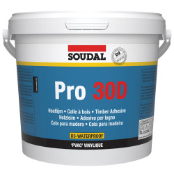 Soudal Pro 30D PVA Wood Adhesive - 5000ml - Clear