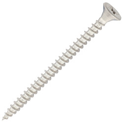 SiDAX Pozi Countersunk Wood Screws - 5.0 x 70mm - A2 Stainless Steel - Pack of 200