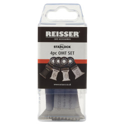 Reisser Starlock Multi Tool Blade Set - 4 Pieces
