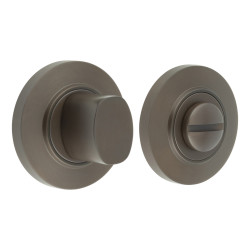 Burlington by Frelan Inner 3 Turn & Release with Chamfered Rose - 47mm Diameter - Dark Bronze
