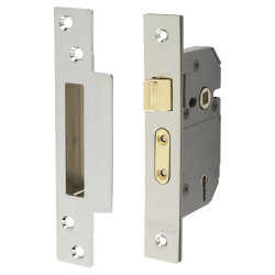 Yale M560 BS3621:2007 5 Lever Sashlock - 64mm Case - 44mm Backset - Polished Chrome