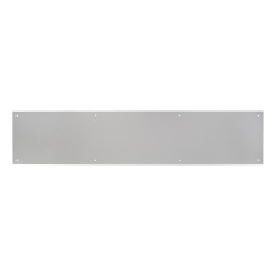 Touchpoint Aluminium Kick Plate / Finger Plate - Made to Measure - 3mm - Satin Anodised
