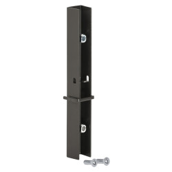 elfa Top Track System - Hanging Wall Bar Extension Adapter - Graphite