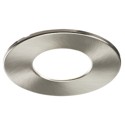 Knightsbridge Fire Rated Downlight Bezel - Brushed Chrome