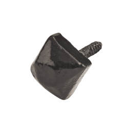 Elan Door Stud - 15 x 15mm - Metalized Antique Black Iron - Pack of 10