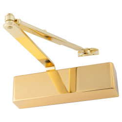 Eclipse 93 Series Fire Door Closer - Power Size 2-4 - Push/Pull Mounting - Polished Brass
