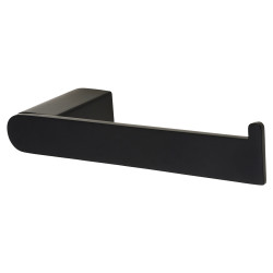 Altro Designer Square Toilet Roll Holder - 180 x 65 x 35mm - Matt Black