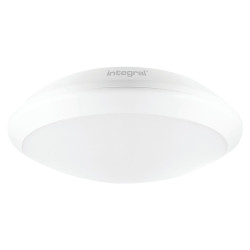 Integral LED 24W Tough-Shell+ LED Bulkhead Light with Microwave Sensor - IP66 - 4000K - White