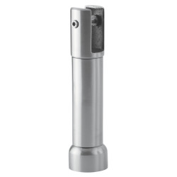 Toilet Cubicle Leg - Adjustable Height - 19-20mm Panels - 316 Stainless Steel