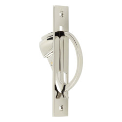 Burlington by Frelan Sliding Door Edge Pull - 130mm - Polished Nickel