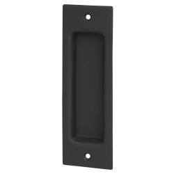Olde Forge Flush Handle - 165 x 53mm - Matt Black