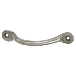 Olde Forge Bean Bow Cabinet Pull Handle - 88mm Centres - Pewter Effect