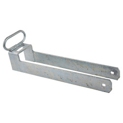 Medium Duty Throw-Over Gate Loop - 400 x 90mm - Galvanised