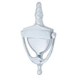 Carlisle Brass Victorian Urn Door Knocker - 152 x 77mm - Polished Chrome