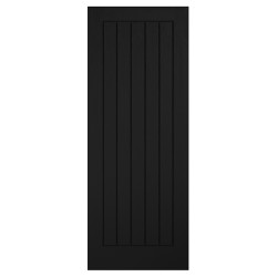 LPD Mexicano 5 Panel Pre-Finished Solid Internal Door - 1981 x 838 x 35mm - Black