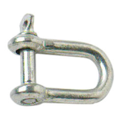 Dee Shackle - 6mm - Zinc Plated - Pack of 10