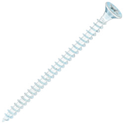 SiDAX General Purpose Pozi Countersunk Wood Screws - 4.0 x 60mm - Zinc Plated - Pack of 200
