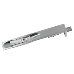 Altro Lever Action Flush Bolt - 150 x 19mm - Satin Aluminium