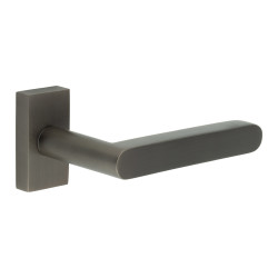 CRES by Frelan CR-101 uPVC Multipoint Door Handle on Rectangular Rose - Dark Bronze