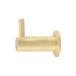 Hoxton by Frelan Single Coat Hook - 37 x 24mm - Satin Brass