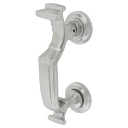 Heritage Brass by M Marcus Doctor Door Knocker - 192 x 43mm - Satin Chrome