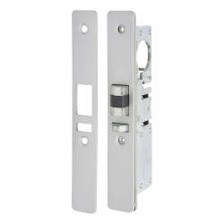 Codelocks ANSI Deadlatch - 25mm Backset - Left Hand - Satin Stainless Steel