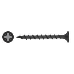 Reisser Coarse Thread Drywall Screws - 3.5 x 42mm - Black Phosphate - Pack of 1000