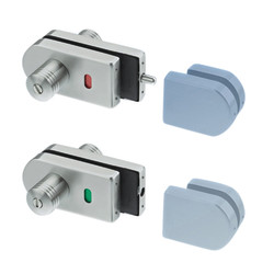 Indicator Patch Lock for Glass Doors