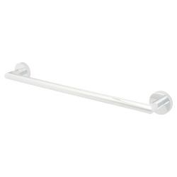 Hampstead Knurled Towel Rail - 500 x 70 x 57mm - Polished Stainless Steel