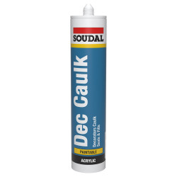 Soudal Decorators Caulk - 300ml